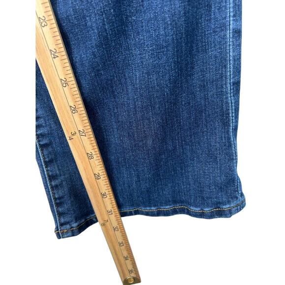 Lucky Brand Jeans Sweet Boot Size 14/32 Mid Rise Blue Stretch Denim Bootcut - Picture 14 of 16